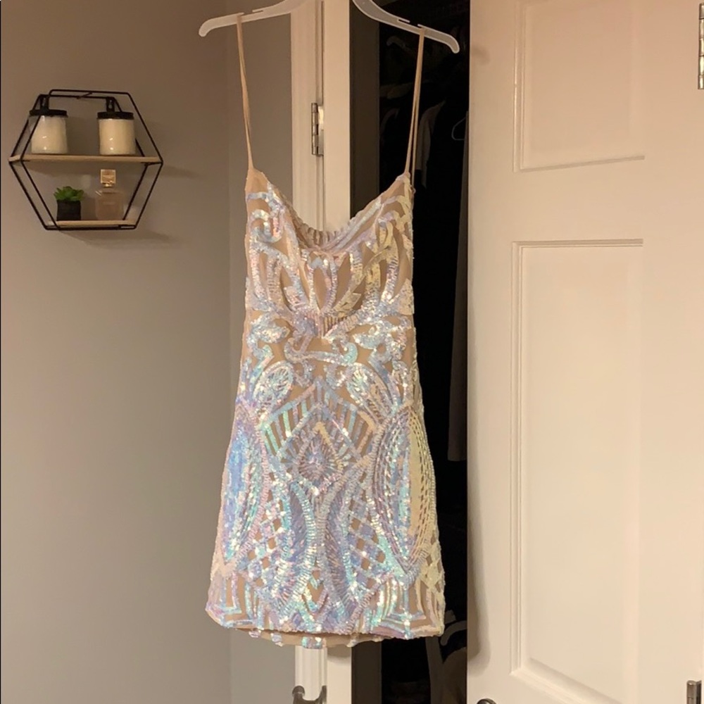 Lucy in the Sky Starstruck Strappy Dress